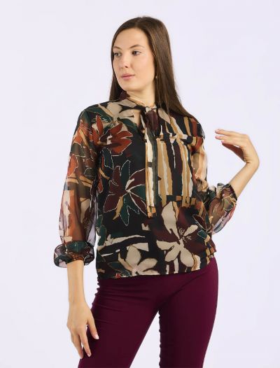 Camicia manica lunga giovane Artigli - nero