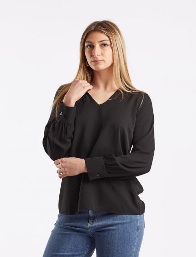 Camicia manica lunga giovane Artigli - nero