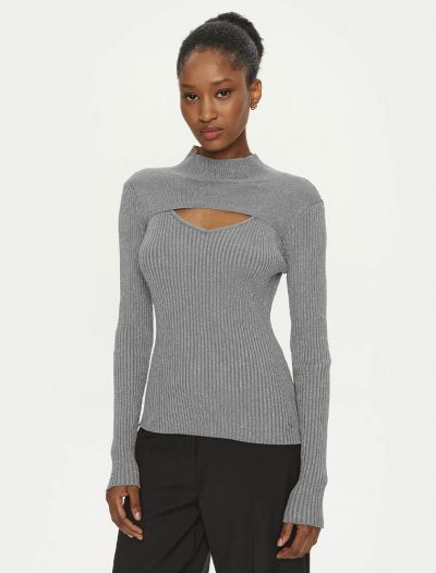 Maglia manica lunga Artigli - argento