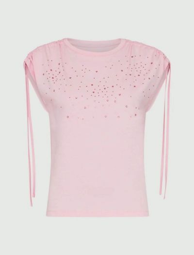 T-shirt manica corta Emme - rosa
