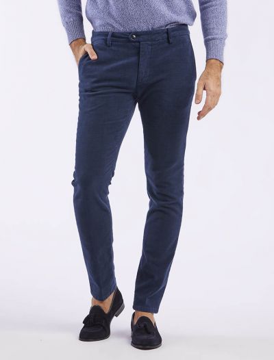 Pantalone casual Teleria Zed - blu