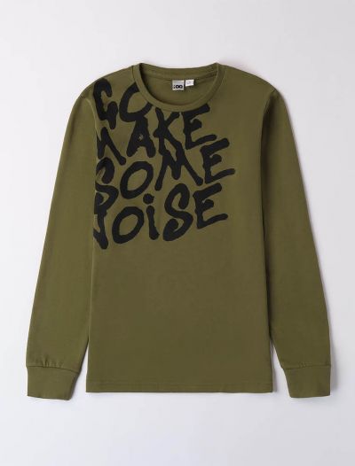 T-shirt manica lunga I Do - verde militare