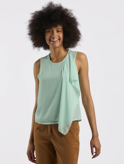 Camicia manica corta Rinascimento - acqua