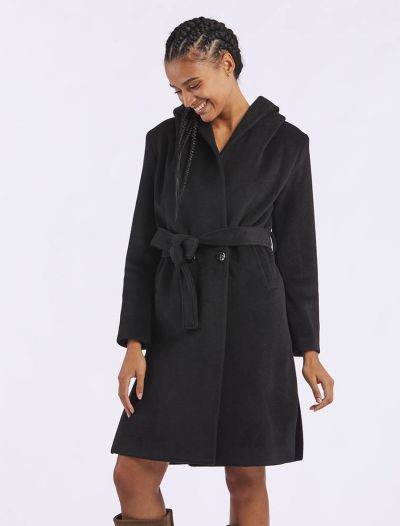 Cappotto Fly Girl - nero