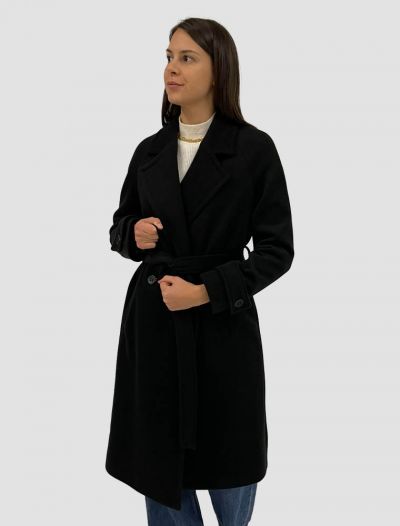 Cappotto Fly Girl - nero