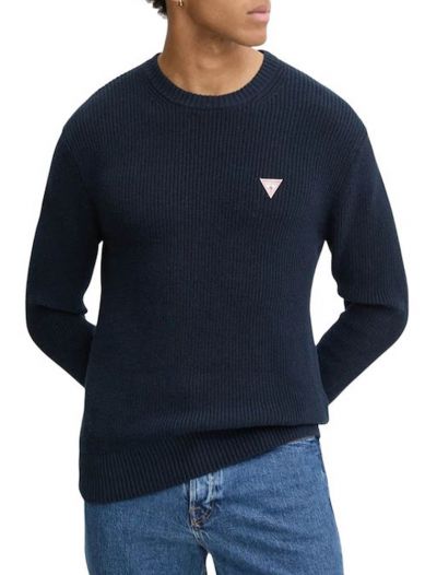 Maglia manica lunga Guess Jeans - blu