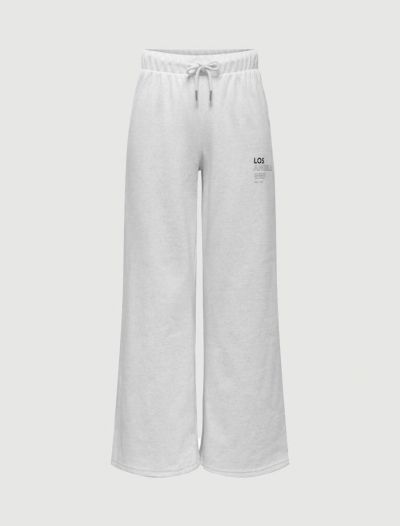 Pantalone Felpa Only - light grey melange