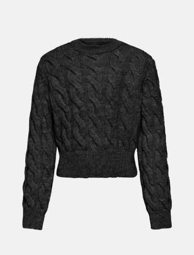 Pullover manica lunga Only - black