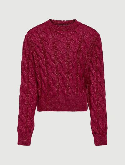 Pullover manica lunga Only - magenta