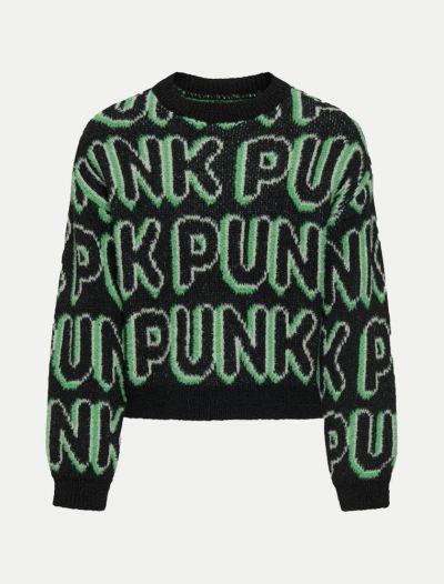 Pullover manica lunga Only - black