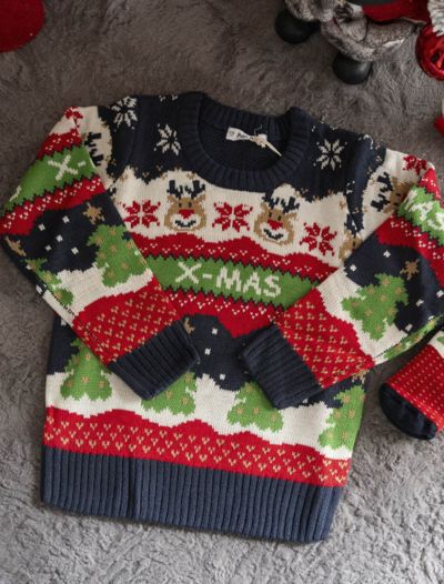 Pullover manica lunga Melby - verde