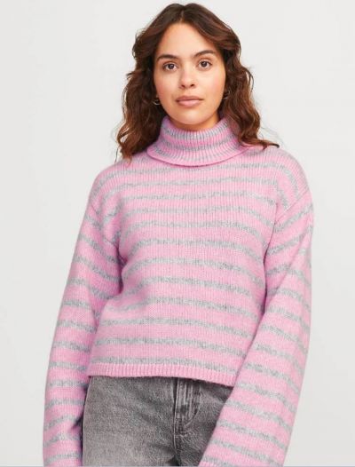 Dolcevita Jjxx - grigio rosa