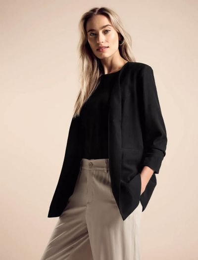 Giacca casual Street One - nero