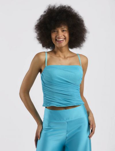 Top Rinascimento - turchese