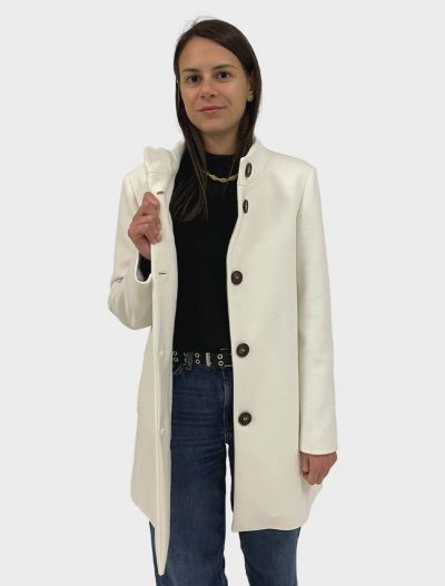 Cappotto San Babila - bianco panna