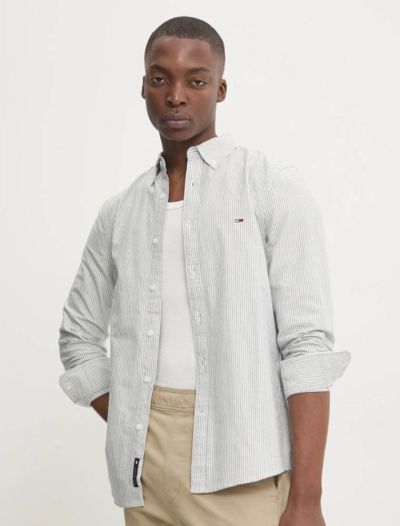 Camicia manica lunga casual Tommy Jeans - dark navy