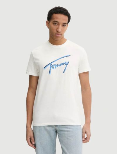 T-shirt manica corta Tommy Jeans - ecru