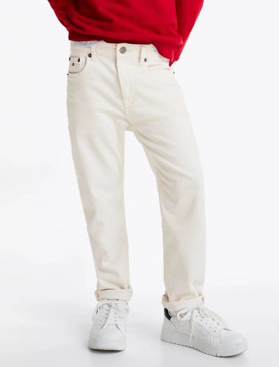 Pantalone jeans Tommy Hilfiger - ecru