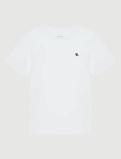 T-shirt manica corta Calvin Klein - white
