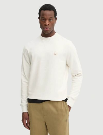 Maglia in felpa Calvin Klein - avorio