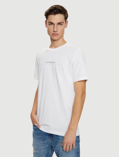 T-shirt manica corta Calvin Klein - white