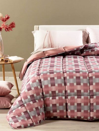 Trapunta 1 piazza Caleffi - mauve