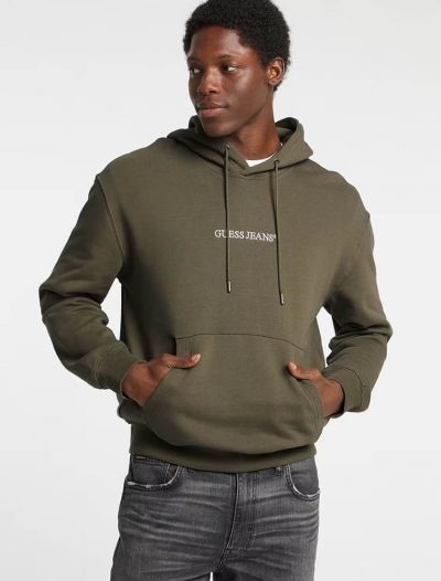 Maglia in felpa Guess Jeans - olive