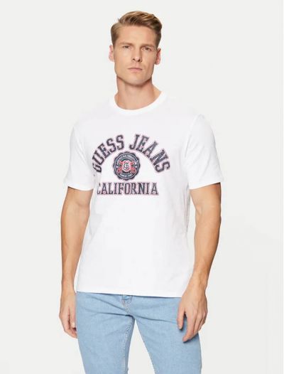 T-shirt manica corta Guess Jeans - white