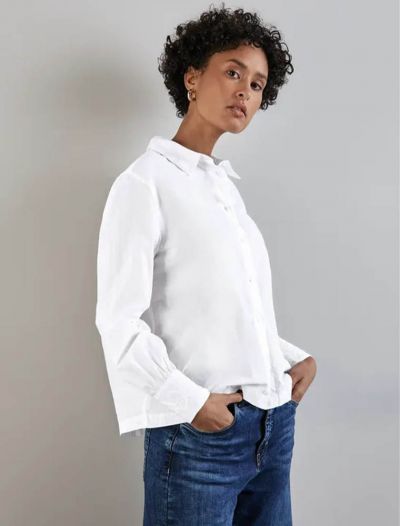 Camicia manica lunga Street One - bianco