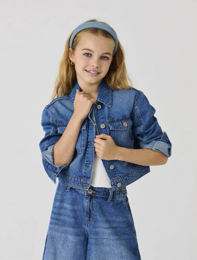 Giubbino in jeans Only - denim blu