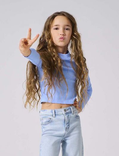 T-shirt Only - azzurro