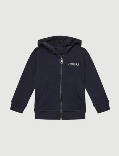 Maglia in felpa aperta Guess - blue