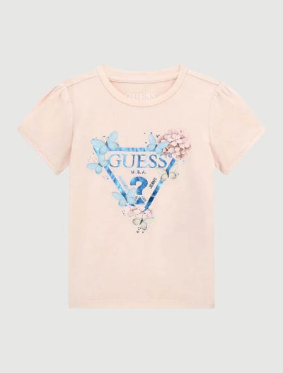 T-shirt manica corta Guess - pink