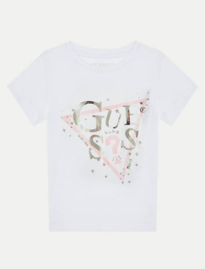 T-shirt manica corta Guess - bianco