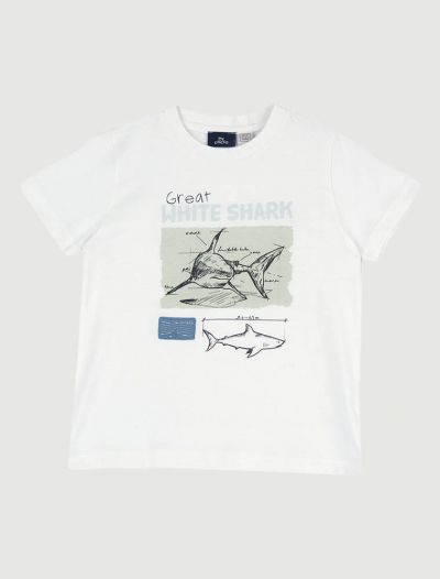 T-shirt manica corta Chicco - bianco