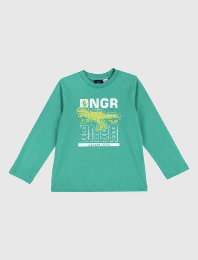 T-shirt manica lunga Chicco - verde