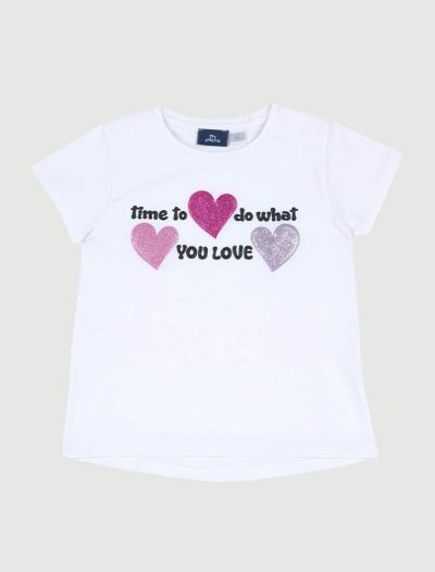 T-shirt manica corta Chicco - bianco