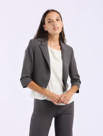 Giacca bolerino Rinascimento - grigio scuro