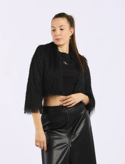 Giacca bolerino Rinascimento - nero