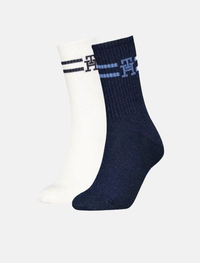 Calzini caldo cotone corti Tommy Hilfiger - navy