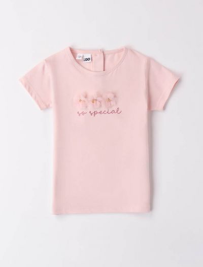 T-shirt manica corta I Do - rosa