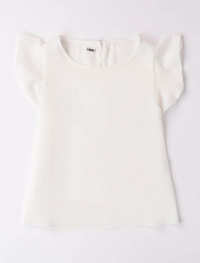 Camicia manica corta I Do - bianco