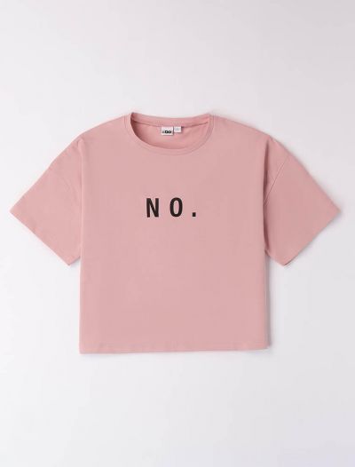T-shirt manica corta I Do - rosa
