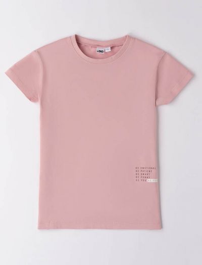 T-shirt manica corta I Do - rosa