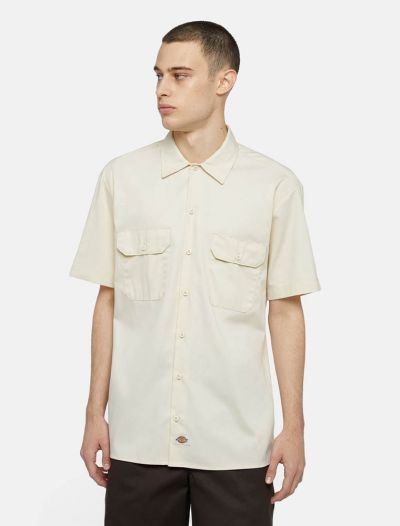 Camicia manica corta Dickies - white