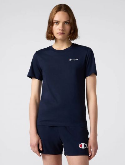 T-shirt manica corta sportiva Champion - navy
