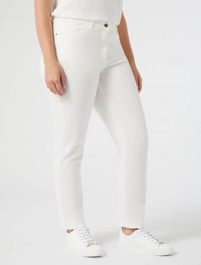 Pantalone curvy Persona Now - burro