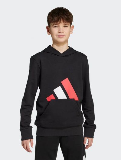 Felpa sportiva Adidas - nero rosso