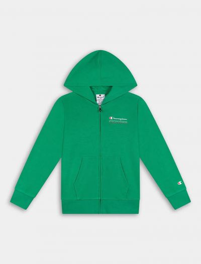 Felpa sportiva aperta Champion - verde