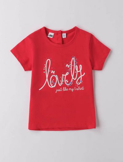 T-shirt manica corta I Do - rosso